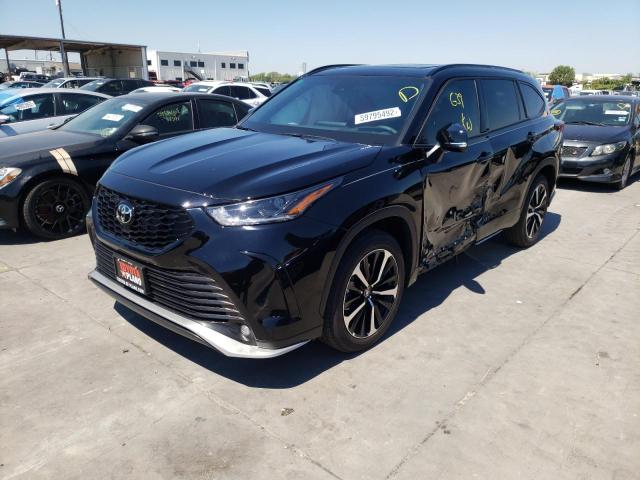 Photo 2 from auction – 2022 TOYOTA HIGHLANDER with VIN 5TDLZRAH8NS134366