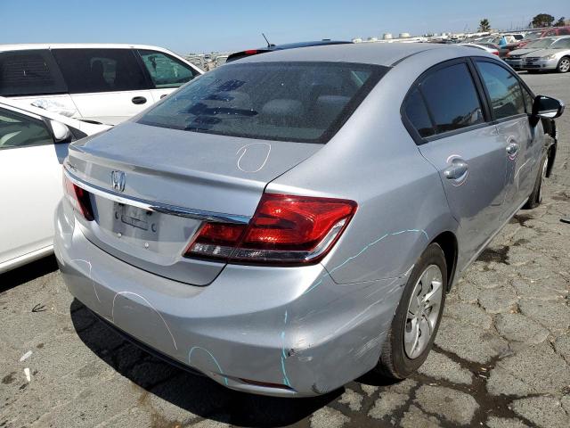 Photo 4 from auction – 2014 HONDA CIVIC LX with VIN 19XFB2F5XEE267387