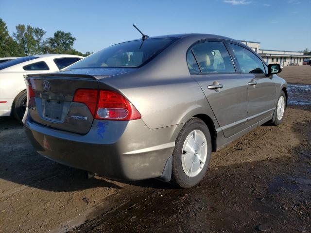 Photo 4 from auction – 2006 HONDA CIVIC HYBR with VIN JHMFA36236S012639