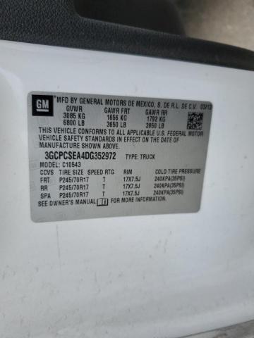 Photo 10 from auction – 2013 CHEVROLET SILVERADO with VIN 3GCPCSEA4DG352972