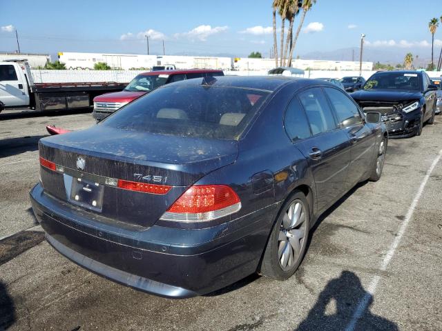 Photo 4 from auction – 2005 BMW 745 I with VIN WBAGL63595DP76303