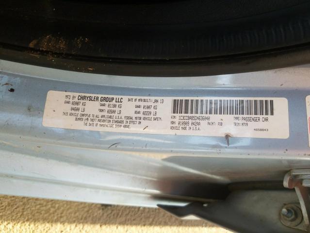 Photo 10 from auction – 2013 CHRYSLER 200 LX with VIN 1C3CCBAB5DN636040