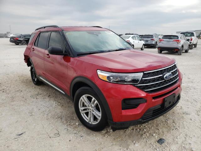 FORD EXPLORER X 2021 with VIN 1FMSK7DH6MGA52205 - Photo from auction