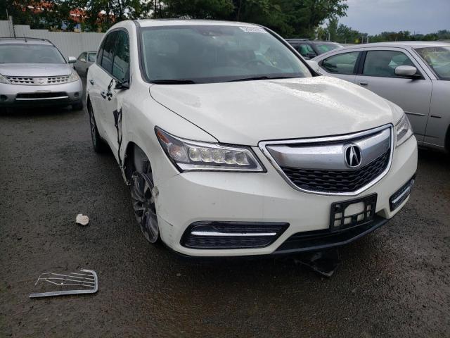 ACURA MDX TECHNO 2016 with VIN 5FRYD4H42GB054979 - Photo from auction