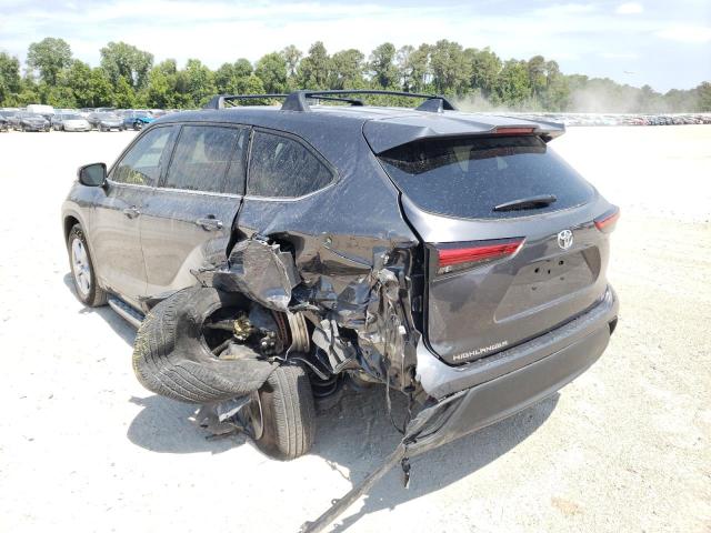 Photo 3 from auction – 2021 TOYOTA HIGHLANDER with VIN 5TDZZRAH6MS078968