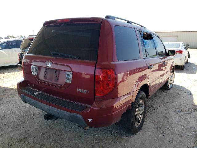 Photo 4 from auction – 2004 HONDA PILOT EX with VIN 2HKYF18484H610817