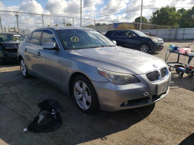 BMW 530 XI 2007 with VIN WBANF735X7CU25848 - Photo from auction