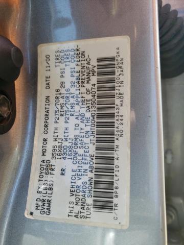 Photo 10 from auction – 2001 LEXUS LX 470 with VIN JTJHT00W013504074