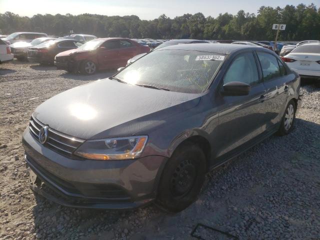 Photo 2 from auction – 2015 VOLKSWAGEN JETTA BASE with VIN 3VW2K7AJ3FM320578