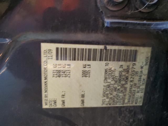 Photo 10 from auction – 2010 NISSAN MAXIMA S with VIN 1N4AA5AP4AC820579