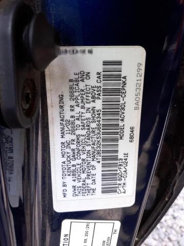 Photo 10 from auction – 2003 TOYOTA CAMRY LE with VIN 4T1BE32K53U664345