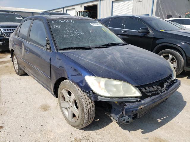 HONDA CIVIC EX 2004 with VIN 2HGES26734H532099 - Photo from auction