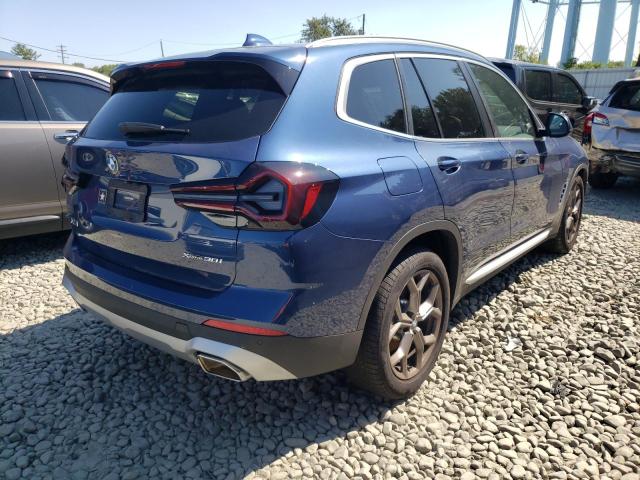 Photo 4 from auction – 2022 BMW X3 XDRIVE3 with VIN 5UX53DP02N9M26204