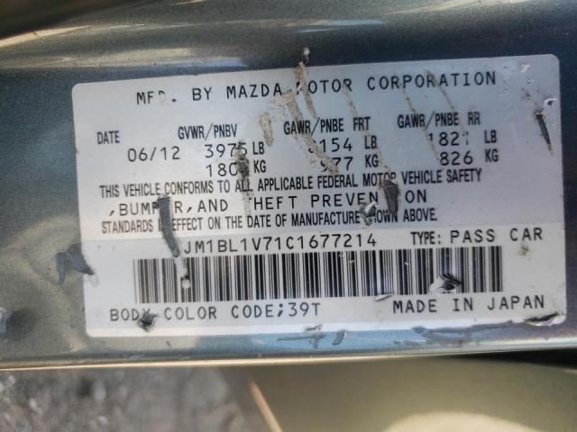 Photo 10 from auction – 2012 MAZDA 3 I with VIN JM1BL1V71C1677214