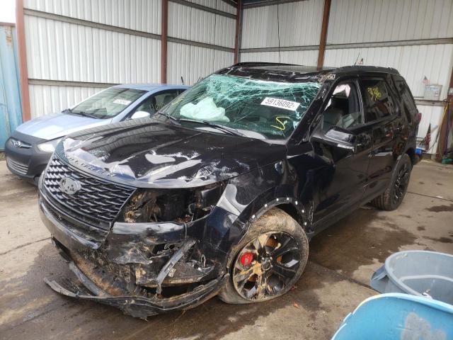 Photo 2 from auction – 2019 FORD EXPLORER S with VIN 1FM5K8GT1KGB00970