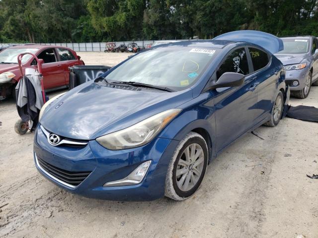 Photo 2 from auction – 2014 HYUNDAI ELANTRA SE with VIN KMHDH4AEXEU162130
