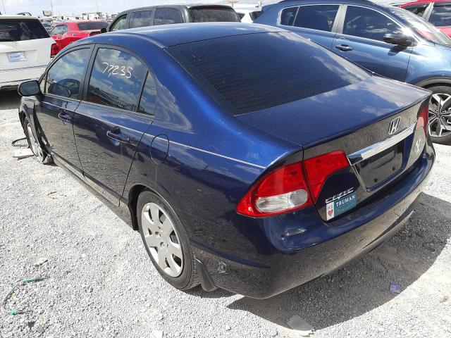 Photo 3 from auction – 2010 HONDA CIVIC LX with VIN 19XFA1F52AE011140