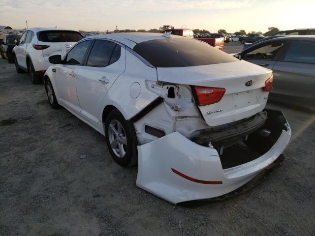 Photo 3 from auction – 2015 KIA OPTIMA LX with VIN 5XXGM4A7XFG409460