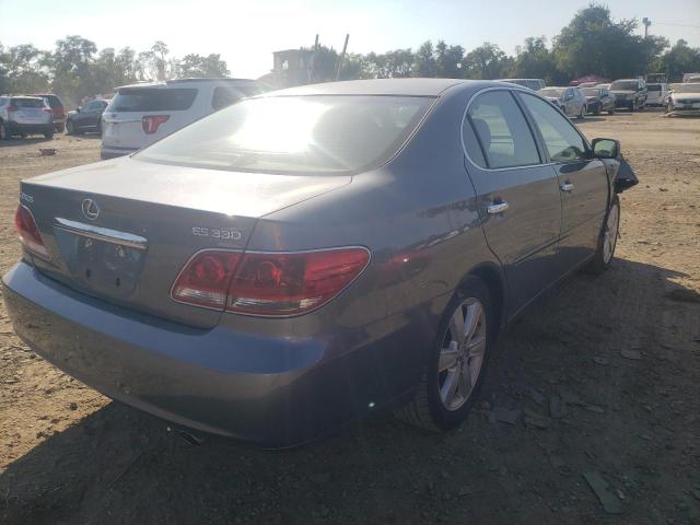 Photo 4 from auction – 2005 LEXUS ES 330 with VIN JTHBA30G455118999