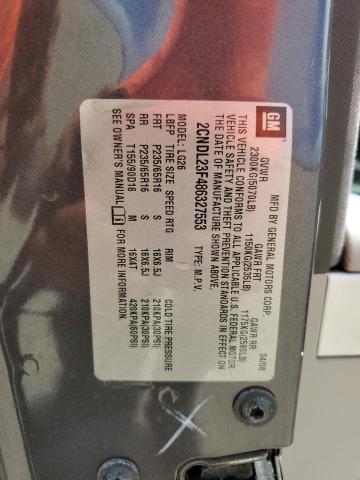 Photo 10 from auction – 2008 CHEVROLET EQUINOX with VIN 2CNDL23F486327553