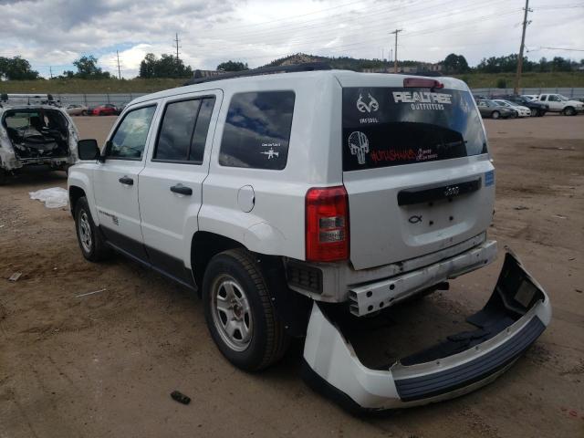 Photo 3 from auction – 2016 JEEP PATRIOT SP with VIN 1C4NJPBB0GD603723