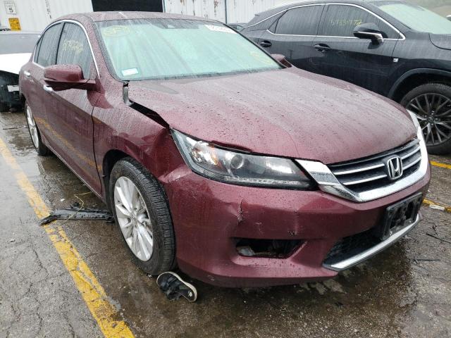 HONDA ACCORD EXL 2013 with VIN 1HGCR2F87DA019397 - Photo from auction