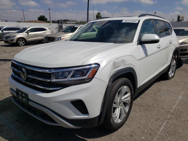 Photo 2 from auction – 2021 VOLKSWAGEN ATLAS SE with VIN 1V2JP2CA2MC603910