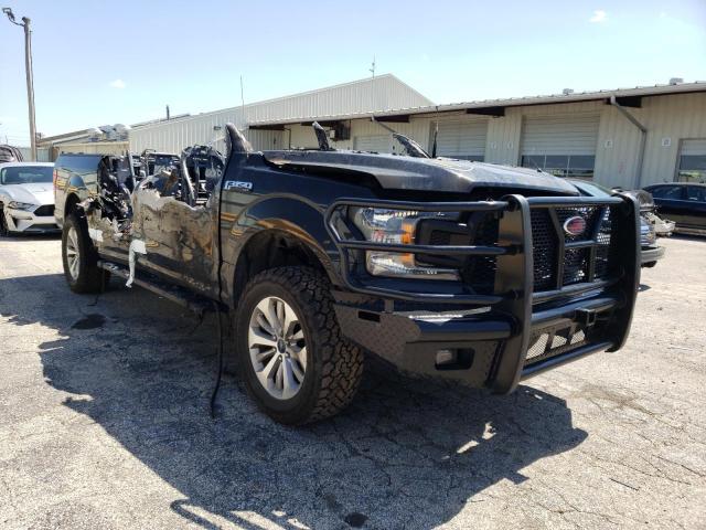 FORD F150 SUPER 2018 with VIN 1FTEW1E52JFE14801 - Photo from auction