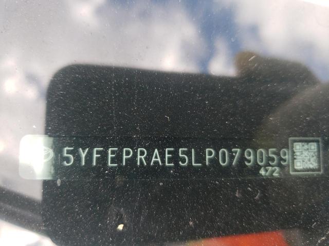 Photo 10 from auction – 2020 TOYOTA COROLLA LE with VIN 5YFEPRAE5LP079059