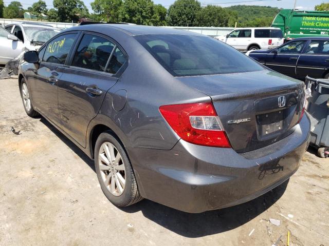 Photo 3 from auction – 2012 HONDA CIVIC EX with VIN 19XFB2F88CE027701