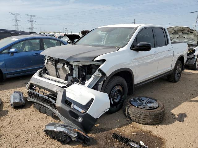 Photo 2 from auction – 2021 HONDA RIDGELINE with VIN 5FPYK3F15MB007247