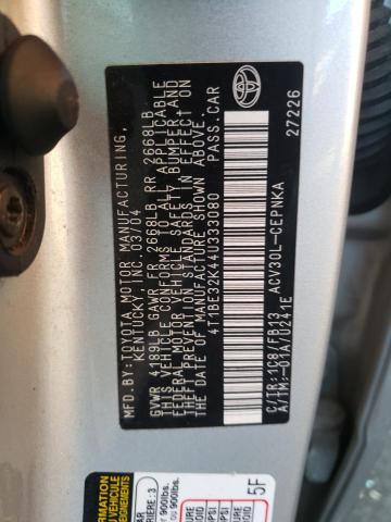 Photo 10 from auction – 2004 TOYOTA CAMRY LE with VIN 4T1BE32K44U333080