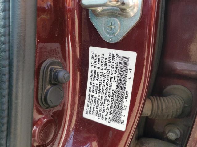 Photo 10 from auction – 2012 HONDA CIVIC EX with VIN 19XFB2F8XCE358523