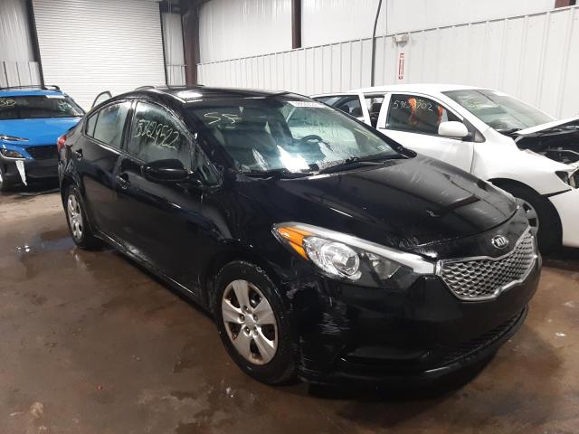 KIA FORTE LX 2015 with VIN KNAFK4A67F5393437 - Photo from auction