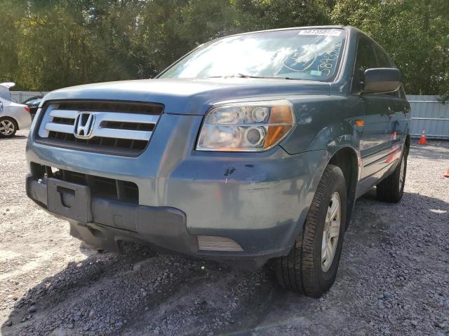 Photo 2 from auction – 2007 HONDA PILOT LX with VIN 2HKYF18107H501178