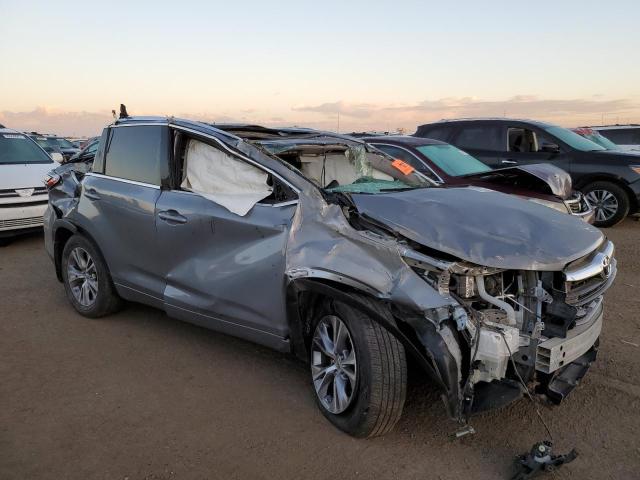 TOYOTA HIGHLANDER 2015 with VIN 5TDJKRFH3FS192634 - Photo from auction