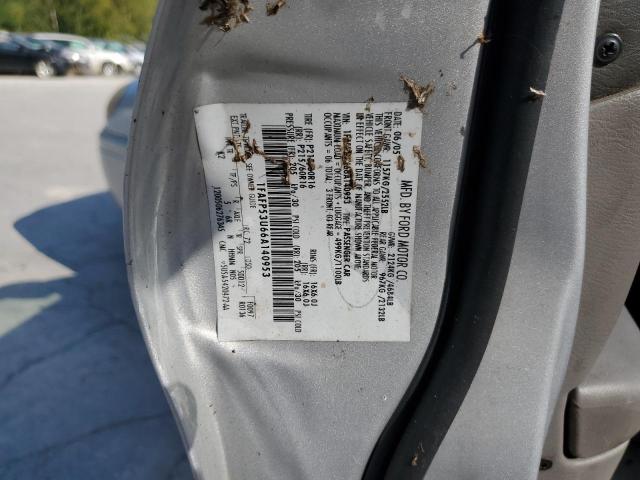 Photo 10 from auction – 2006 FORD TAURUS with VIN 1FAFP53U66A140953