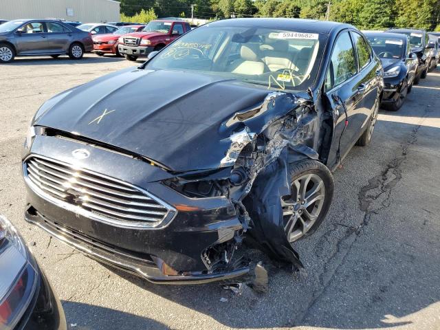 Photo 2 from auction – 2020 FORD FUSION SEL with VIN 3FA6P0CD0LR116975