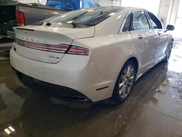 Photo 4 from auction – 2016 LINCOLN MKZ with VIN 3LN6L2G92GR600459