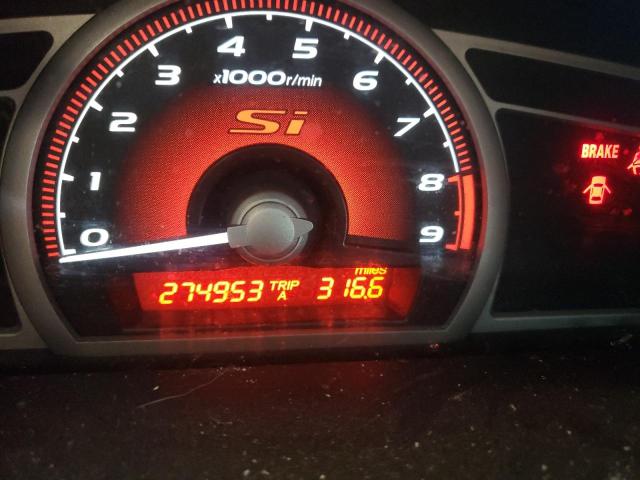Photo 8 from auction – 2007 HONDA CIVIC SI with VIN 2HGFA55537H709263