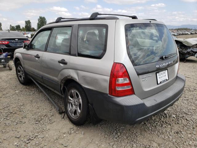 Photo 3 from auction – 2005 SUBARU FORESTER 2 with VIN JF1SG63685H722886