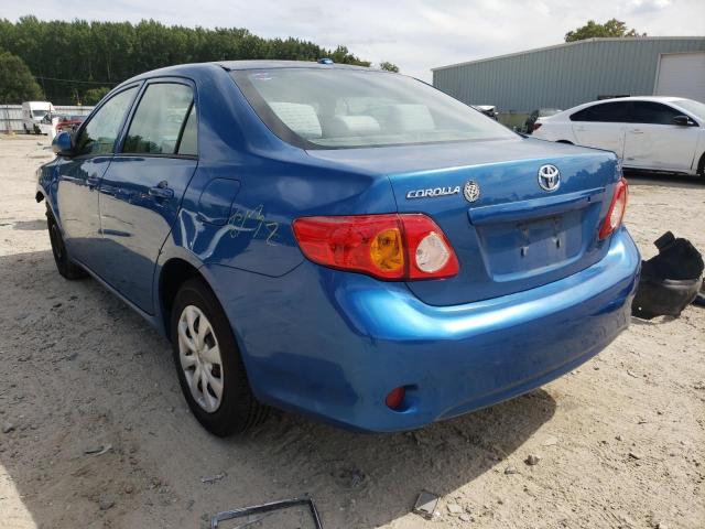 Photo 3 from auction – 2010 TOYOTA COROLLA BA with VIN 2T1BU4EE7AC376873