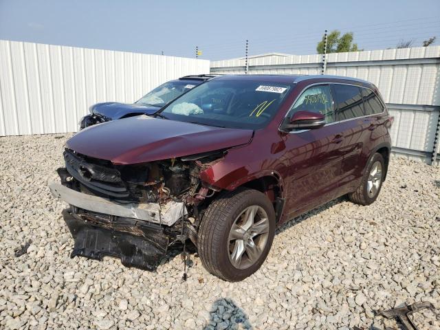 Photo 2 from auction – 2015 TOYOTA HIGHLANDER with VIN 5TDDKRFH0FS102305