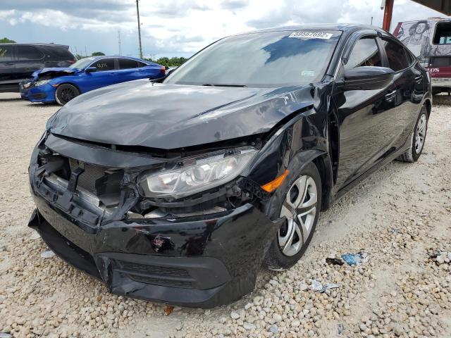 Photo 2 from auction – 2018 HONDA CIVIC LX with VIN 19XFC2F59JE024399