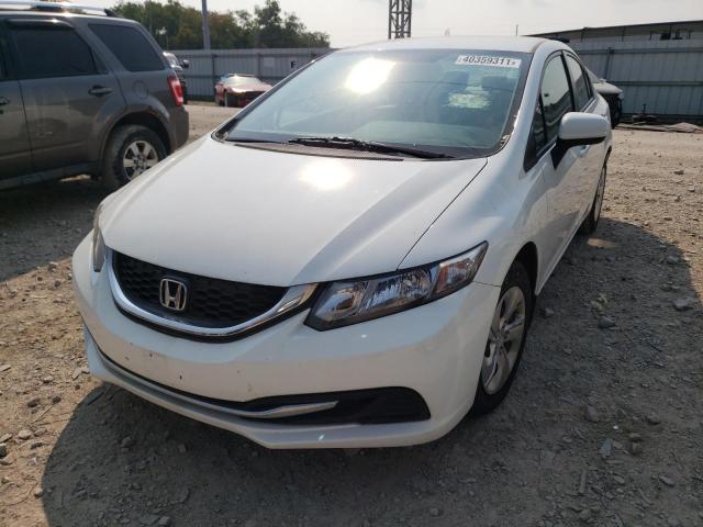 Photo 2 from auction – 2015 HONDA CIVIC LX with VIN 19XFB2F55FE289735