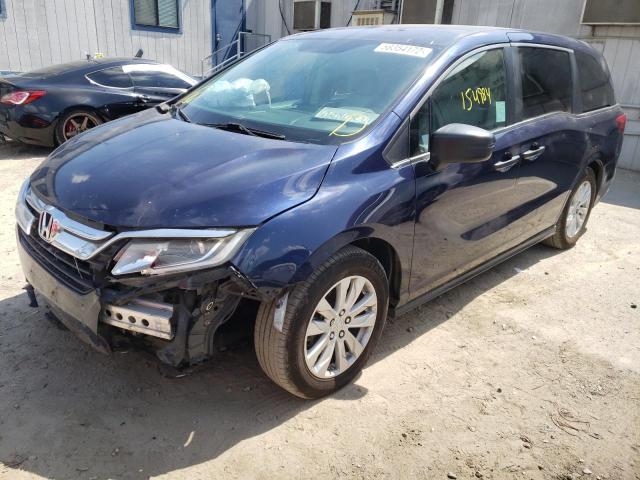 Photo 2 from auction – 2018 HONDA ODYSSEY LX with VIN 5FNRL6H27JB048797