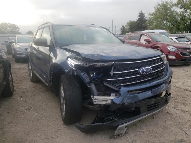 FORD EXPLORER X 2020 with VIN 1FMSK8DH5LGC08044 - Photo from auction