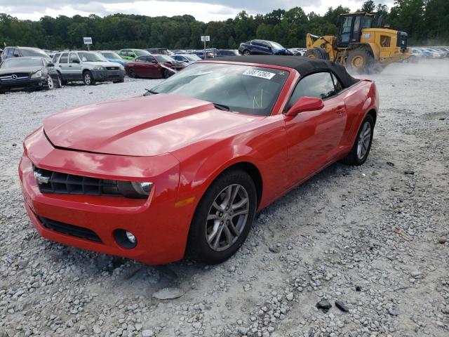 Photo 2 from auction – 2013 CHEVROLET CAMARO LT with VIN 2G1FB3D32D9218651