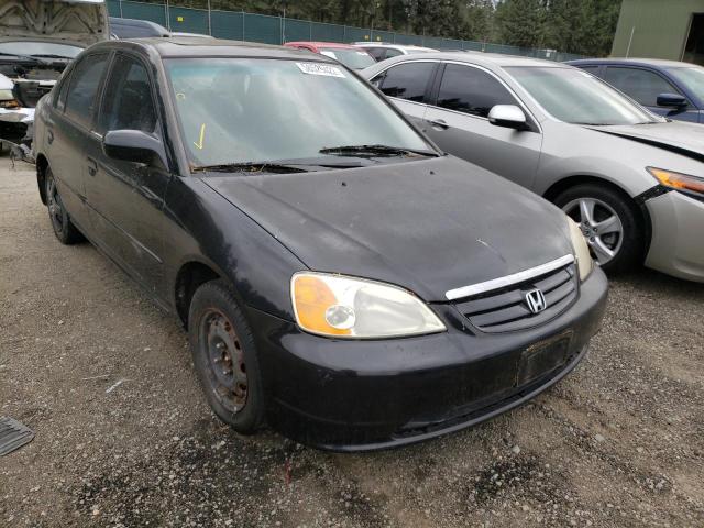 Photo 1 from auction – 2001 HONDA CIVIC EX with VIN 2HGES25711H611185