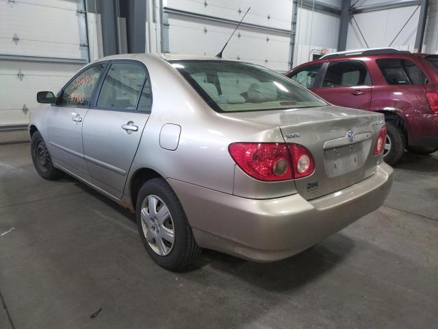 Photo 3 from auction – 2008 TOYOTA COROLLA CE with VIN 1NXBR32E78Z960067